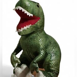 Green Dinosaur Figurine